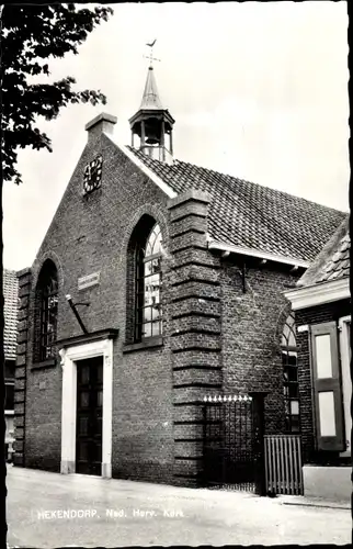 Ak Hekendorp Utrecht, Ned. Herv. Kerk