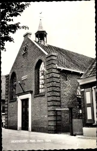 Ak Hekendorp Utrecht, Ned. Herv. Kerk