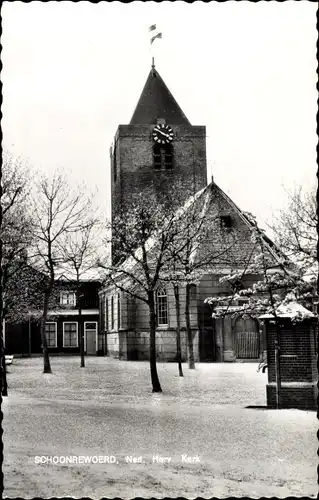 Ak Schoonrewoerd Utrecht Niederlande, Ned. Herv. Kerk