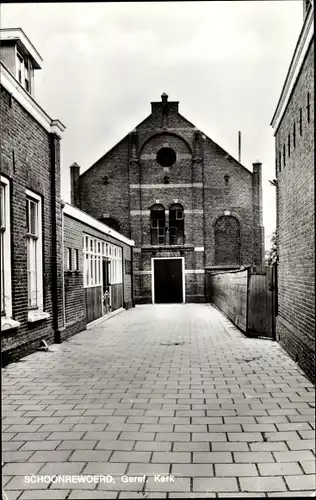Ak Schoonrewoerd Utrecht Niederlande, Geref. Kerk