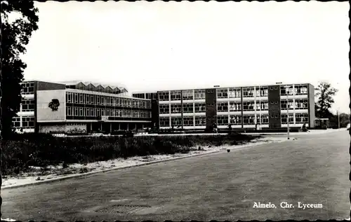 Ak Almelo Overijssel Niederlande, Chr. Lyceum