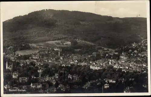 Ak Baden Baden am Schwarzwald, Panorama