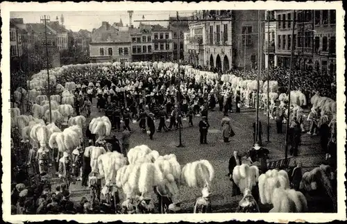 Ak Binche Wallonien Hennegau, Carneval de Binche, Le Rondeau