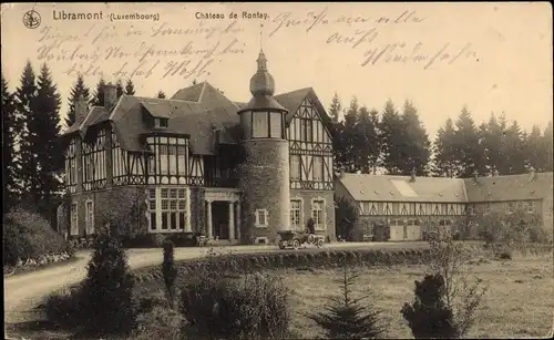 Ak Libramont Wallonien Luxemburg, Chateau de Ronfay