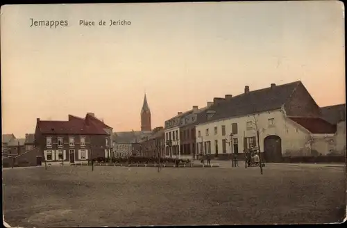 Ak Jemappes Wallonien Hennegau, Place de Jericho
