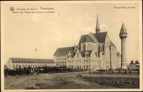 Ak Froyennes Tournai Wallonien Hennegau, Institut des Freres des Ecoles chretiennes