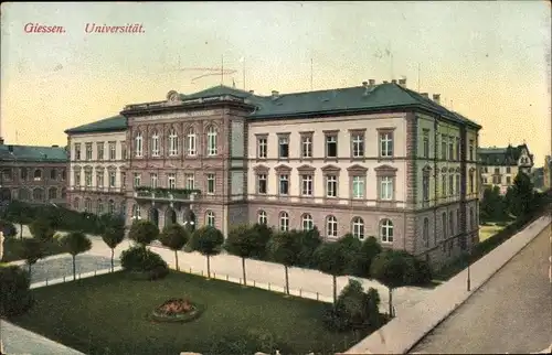Ak Gießen an der Lahn Hessen, Universität
