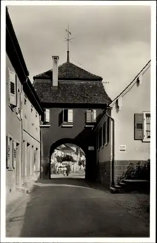 Ak Sulzburg im Markgräflerland Baden Schwarzwald, Stadttor