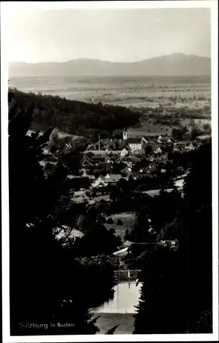 Ak Sulzburg im Markgräflerland Baden Schwarzwald, Panorama