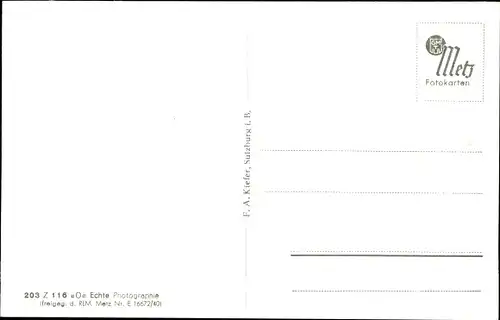 Ak Sulzburg im Markgräflerland Baden Schwarzwald, Panorama
