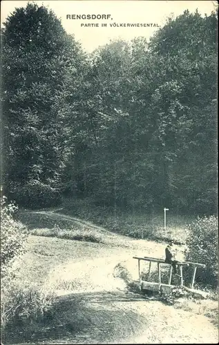 Ak Rengsdorf im Westerwald, Partie im Völkerwiesental