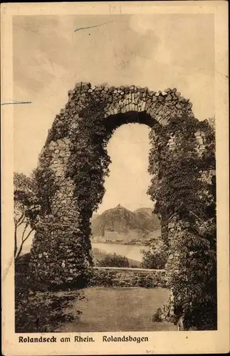 Ak Rolandseck Remagen am Rhein, Rolandsbogen