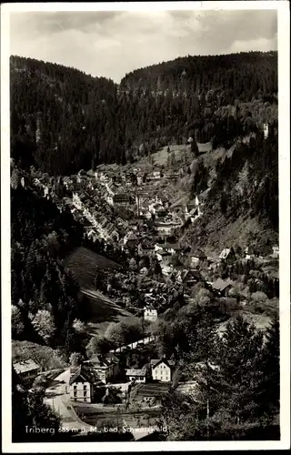 Ak Triberg im Schwarzwald, Panorama