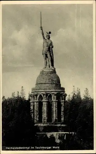 Ak Detmold am Teutoburger Wald, Hermannsdenkmal