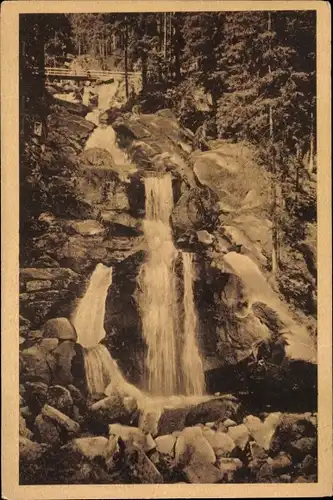 Ak Triberg im Schwarzwald, Wasserfall