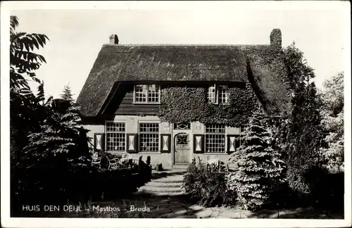 Ak Breda Nordbrabant Niederlande, Hotel Huis den Deijl, 't Mastbos