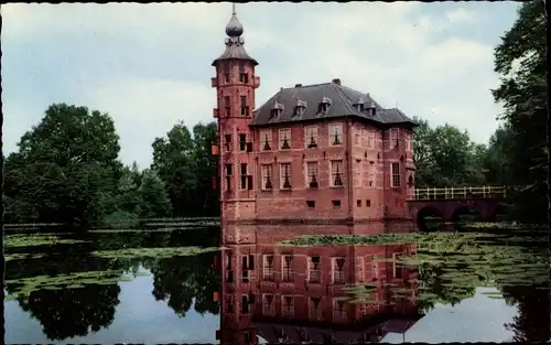 Ak Breda Nordbrabant Niederlande, Wasserschloss Bouvigne