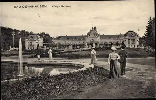 Ak Bad Oeynhausen in Westfalen, Königliches Kurhaus