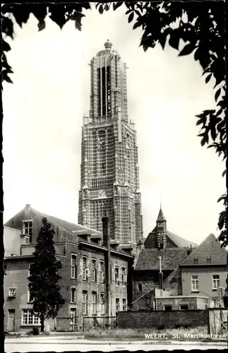 Ak Weert Limburg Niederlande, St. Martinustoren