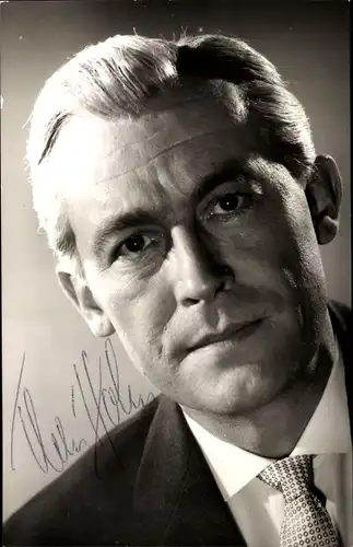 Ak Schauspieler Claus Holm, Portrait, Autogramm