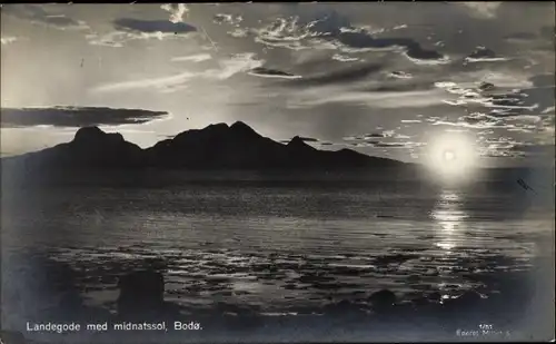 Ak Bodo Norwegen, Landegode med midnatssol