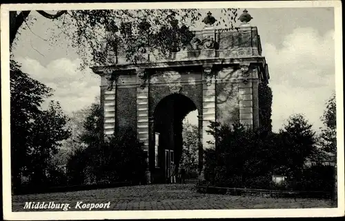 Ak Middelburg Zeeland Niederlande, Kospoort