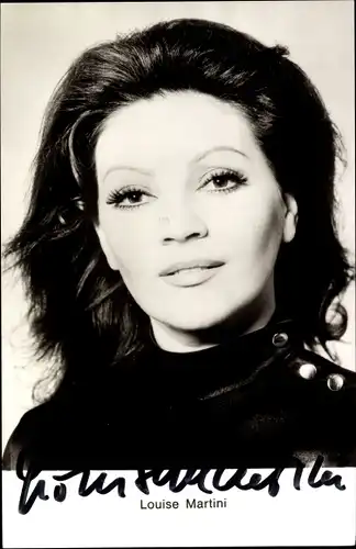 Ak Schauspielerin Louise Martini, Portrait