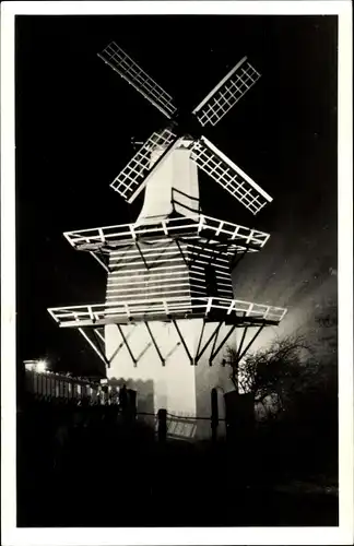 Ak Heemstede Nordholland, Groenendaal, Molen, Flora's Gastvrouwe