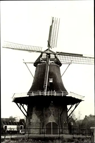 Foto Ak Blick auf Windmühle