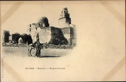 Ak Cairo Kairo Ägypten, Mokattam, Mosque Giyuschi