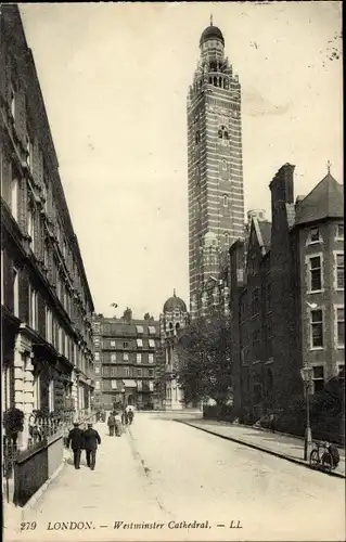 Ak London, general view of Westminster Cathedral
