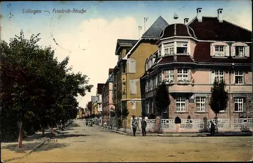 Ak Villingen im Schwarzwald, Friedrichstraße