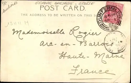 Ak Callander Schottland, Bridge and Ben Ledi