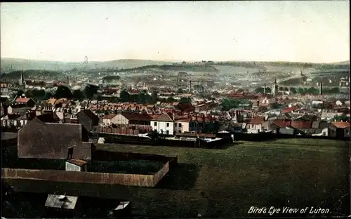 Ak Luton Bedfordshire England, Bird's Eye View