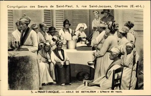 Ak Fort de France Martinique, Asile de Béthléem, Congrégation des Soeurs Saint Paul