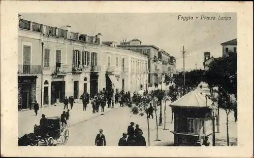 Ak Foggia Puglia, Piazza Lanza