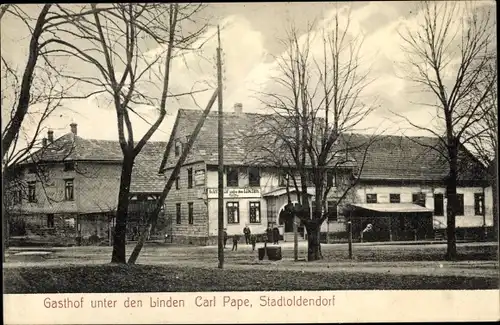 Ak Stadtoldendorf in Niedersachsen, Gasthof unter den Linden