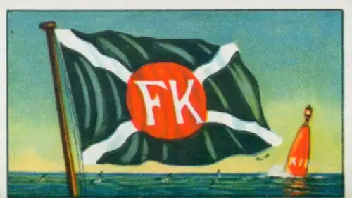 Sammelbild Reedereiflaggen der Welthandelsflotte Nr. 68, Friedr. Krupp AG Bremen