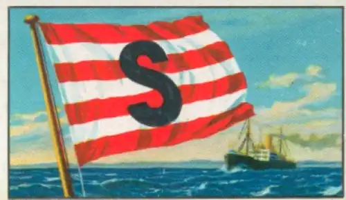 Sammelbild Reedereiflaggen der Welthandelsflotte Nr. 101, F. G. Reinhold Freistaat Danzig