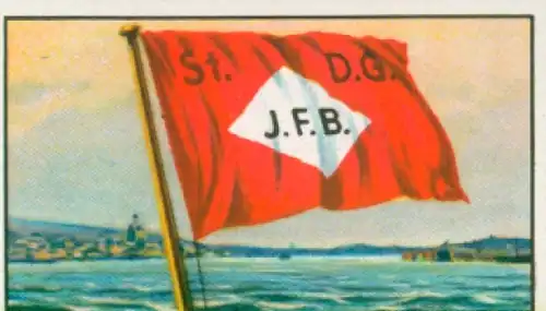 Sammelbild Reedereiflaggen der Welthandelsflotte Nr. 115, Stettiner Dampfschiffsgesellschaft