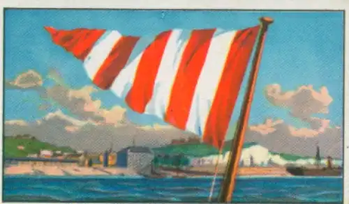 Sammelbild Reedereiflaggen der Welthandelsflotte Nr. 63, A. Kirsten Hamburg