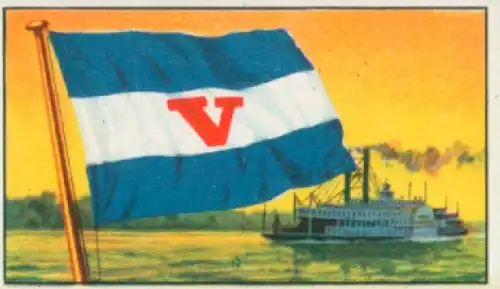 Sammelbild Reedereiflaggen der Welthandelsflotte Nr. 364, Standard Fruit & Steamship New Orleans