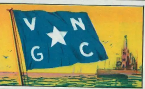 Sammelbild Reedereiflaggen der Welthandelsflotte Nr. 272, Van Nievelt, Goudriaan & Co. Rotterdam
