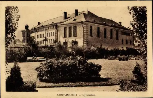 Ak Sankt Ingbert im Saarland, Gymnasium