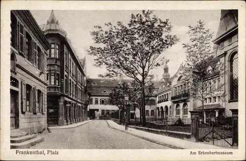 Ak Frankenthal in der Pfalz, Am Erkenbertmuseum