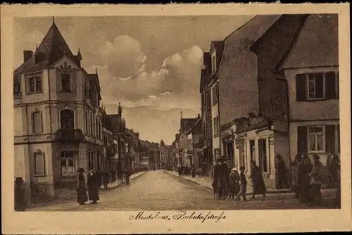 Ak Montabaur im Westerwald, Bahnhofstraße