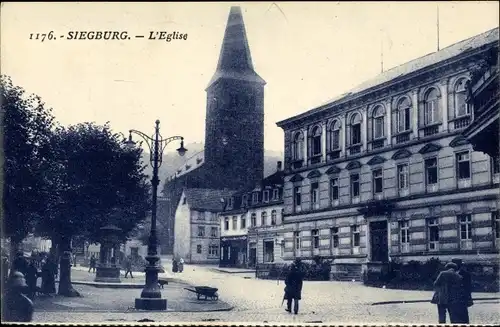 Ak Siegburg an der Sieg, Kirche