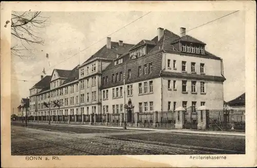 Ak Bonn am Rhein, Artilleriekaserne