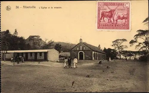 Ak Albertville DR Kongo Zaire, L'Eglise et la mission