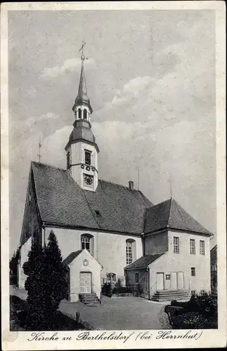 Ak Berthelsdorf Herrnhut in Sachsen, Kirche